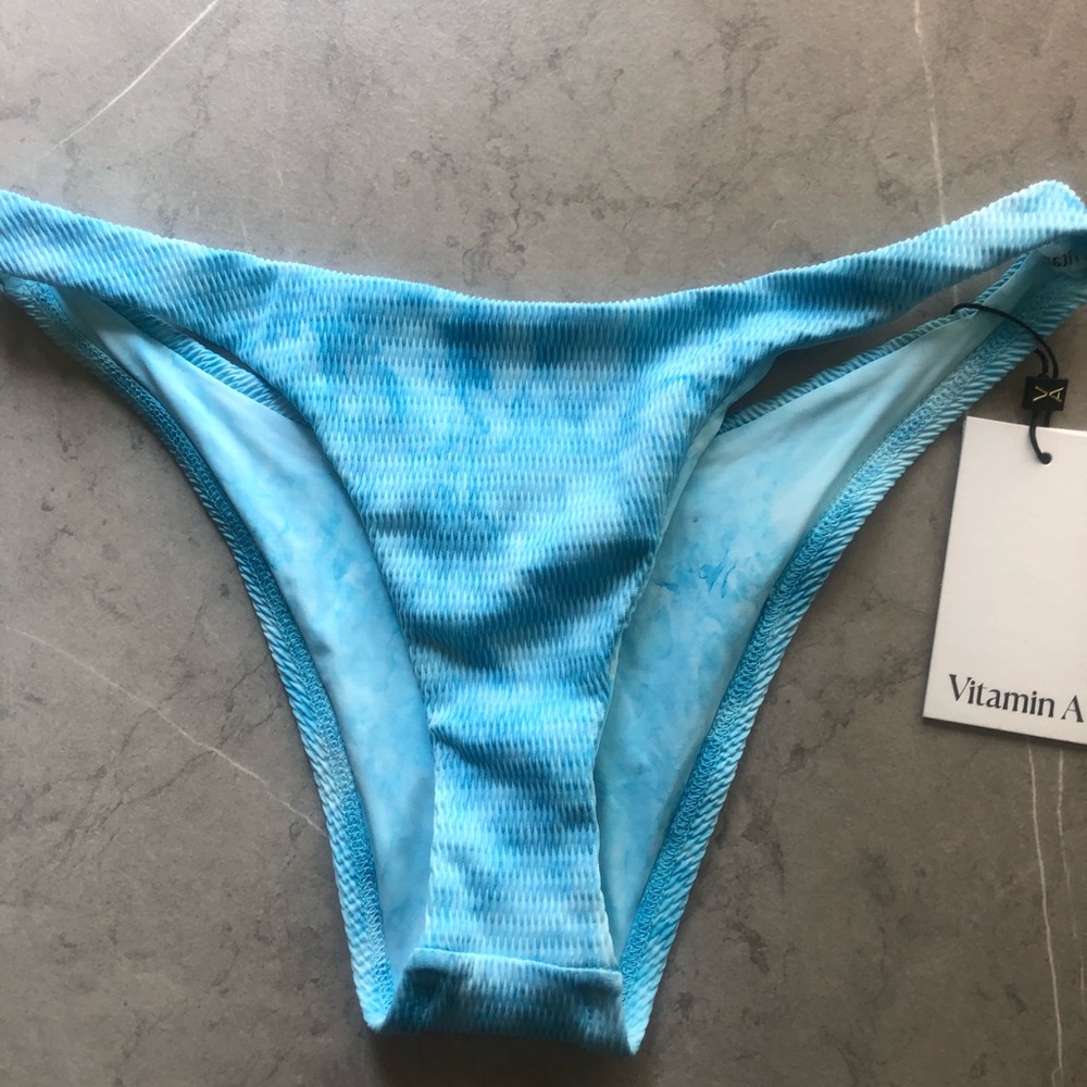 Vitamin A California High-Leg Bikini Bottoms